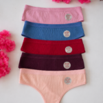 Pack 5 Strings Femme 100% Coton