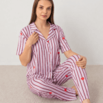 Pyjama femme rayé