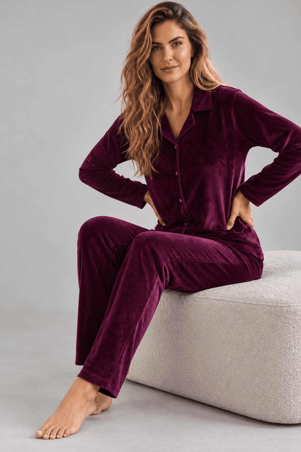 pyjama velour haute gamme